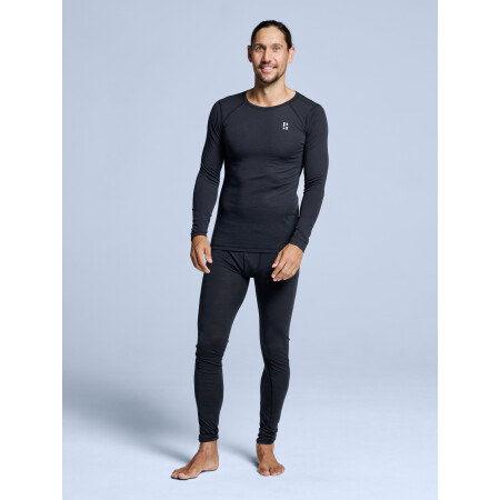 POEDERBAAS Merino Baselayer Shrt M blk - Afbeelding 6