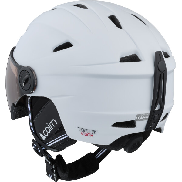CAIRN Impulse Visor mat white - Afbeelding 3