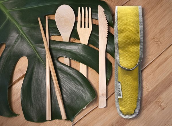 SMRT SMRT BAMBOE BESTEKSET - Afbeelding 2