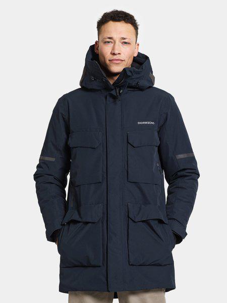 DIDRIKSONS Drew parka dark night blue