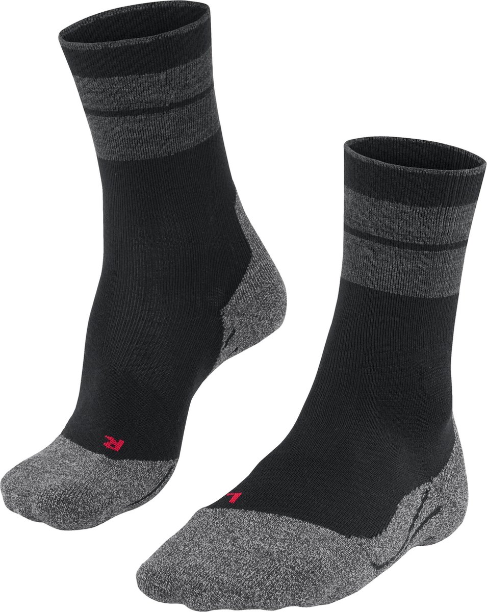 FALKE TK Stabilizing anti blaar/zweet sportsokken heren zwart