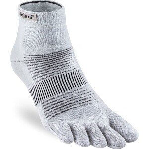 Injinji Run Lightweight Mini-Crew lichtgrijs