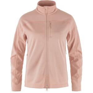 Fjällräven Abisko Lite Fleece Jack W | Chalk Rose
