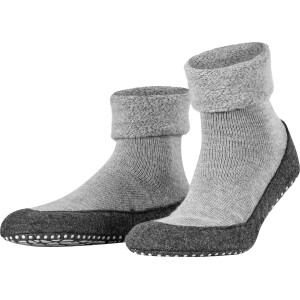 FALKE Cosyshoe antislip huissokken grijs
