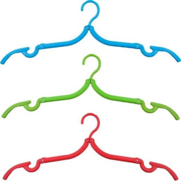 RUBYTEC Vouwbare Kleerhanger 3 Stuks - Afbeelding 2