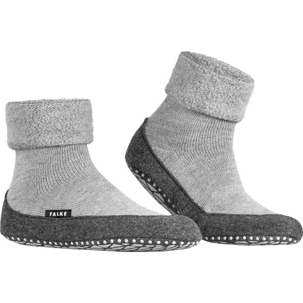 FALKE Cosyshoe antislip huissokken grijs - Afbeelding 2
