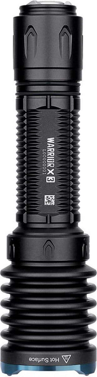 OLight Warrior X 3 black Zaklamp werkt op een accu LED 2500 lm 8 h 255 g