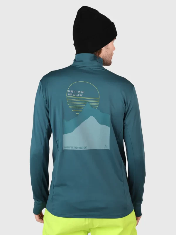 BRUNOTTI Torino Men Fleece fuel green - Afbeelding 4