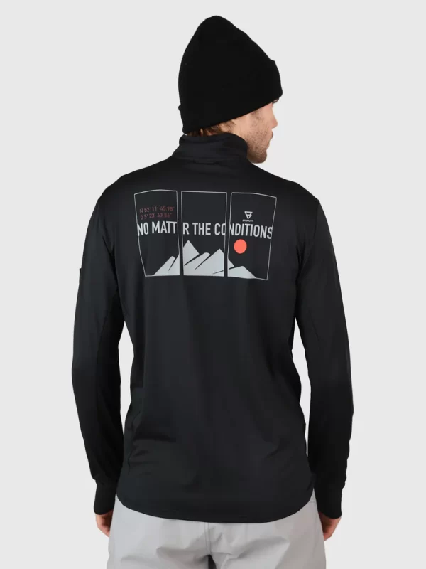 BRUNOTTI Torino Men Fleece black - Afbeelding 4