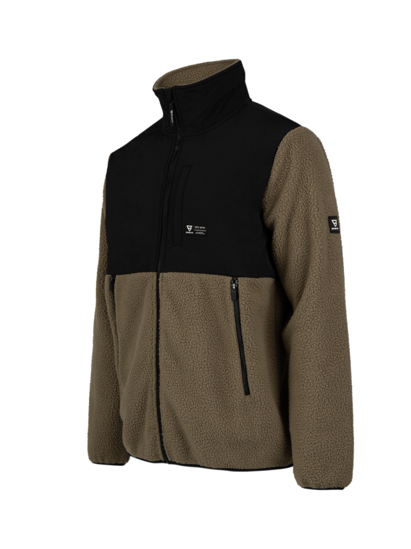 BRUNOTTI Shawno M Fleece dusky green - Afbeelding 3