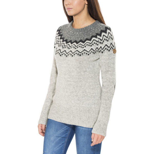 Fjällräven Ovik Knit Sweater W | Grey - Afbeelding 3