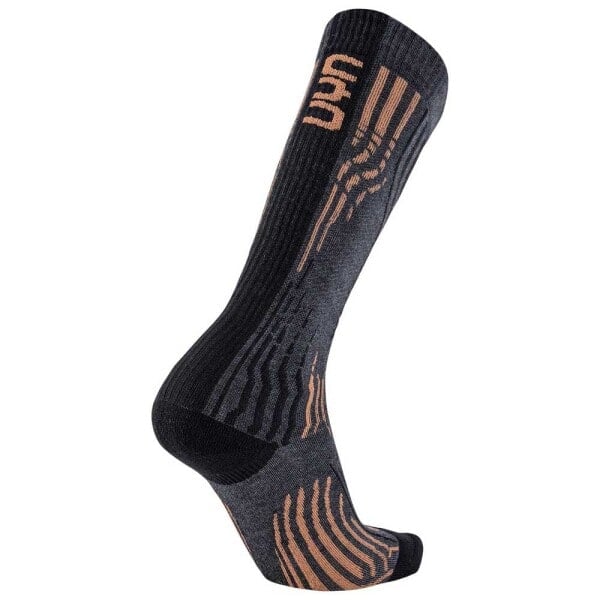 Uyn dames Ski Cashmere grijs steen/koper - Afbeelding 2