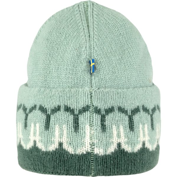 FJALLRAVEN Ovik path knit beanie past-mis - Afbeelding 2