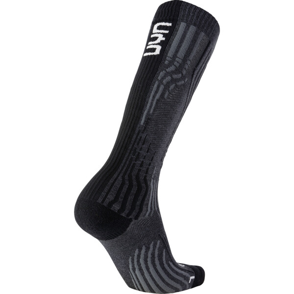 Uyn Heren Ski Cashmere grijs/zwart - Afbeelding 2