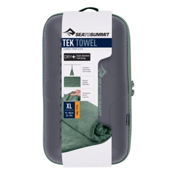 SEA TO SUMMIT Tek handdoek XL - Sage - Afbeelding 2