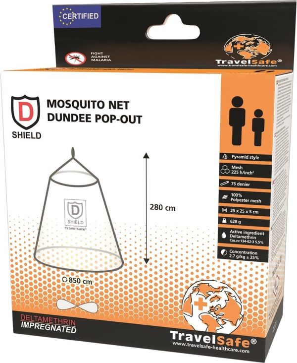 TRAVELSAFE Pop-out klamboe 1-2 pers. - Afbeelding 2