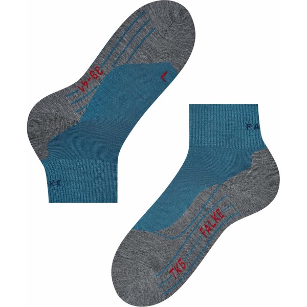 FALKE TK5 korte mannen sokken - Blauw - Afbeelding 3