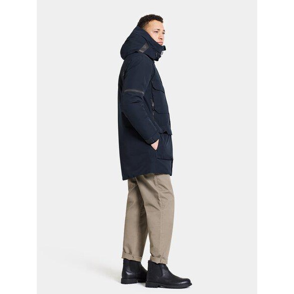 DIDRIKSONS Drew parka dark night blue - Afbeelding 3