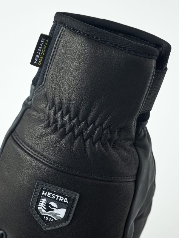HESTRA Omni- % finger black - Afbeelding 4