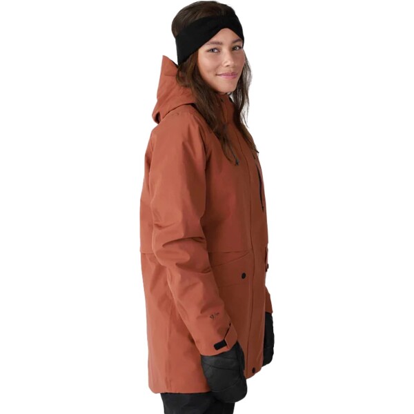 BRUNOTTI Bombini Dames Ski jas bruin - Afbeelding 3