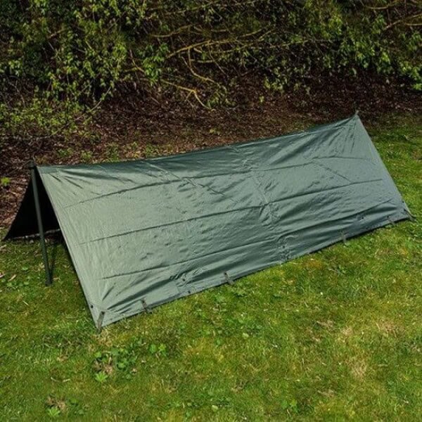 HIGHLANDER Basha tarp olive - Afbeelding 4
