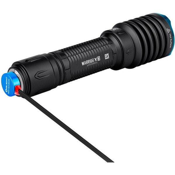 OLight Warrior X 3 black Zaklamp werkt op een accu LED 2500 lm 8 h 255 g - Afbeelding 3