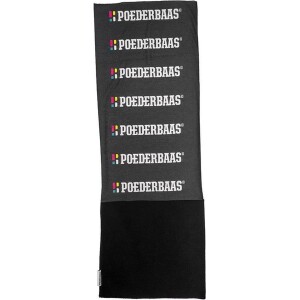 POEDERBAAS Neckwarmer black+logo