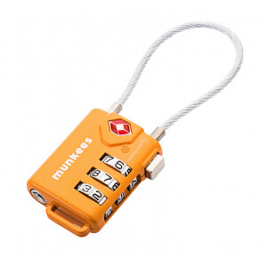 MUNKEES TSA Kabel combinatie slot