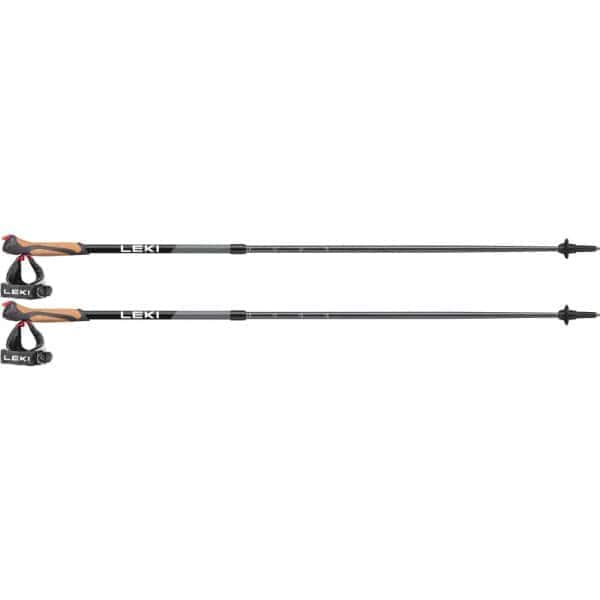 LEKI Wandelstokstok Spin black silver-grey white - Afbeelding 2