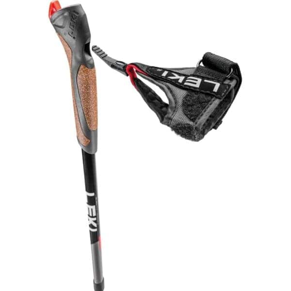 LEKI Wandelstokstok Spin black silver-grey white - Afbeelding 5