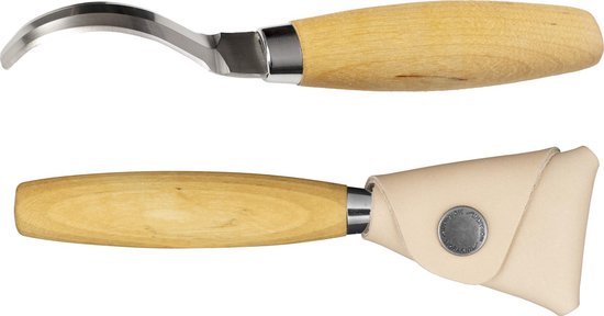Mora - Woodcarving - Hook knife 163 Double edge