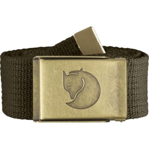 FJALLRAVEN Canvass Brass Belt drk olive