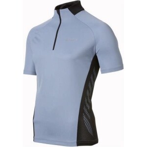 ODLO Action Short sleeve 1/2zip blu