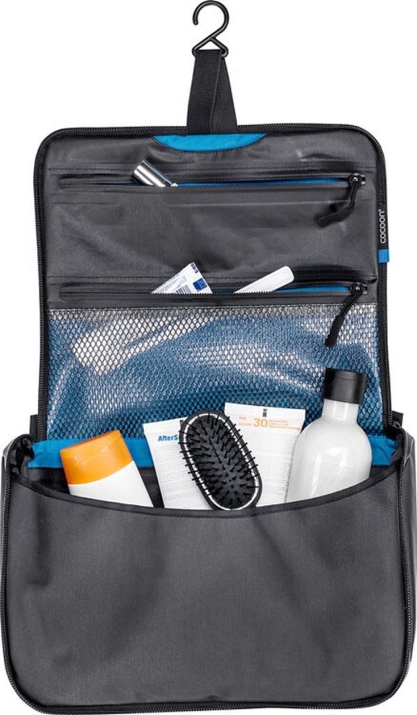 COCOON Toiletry Kit gry/blk/blue - Afbeelding 2