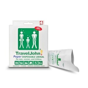 URINELLE Traveljohn -plaszakjes papier
