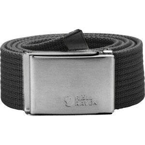 FJALLRAVEN Canvas belt dark grey