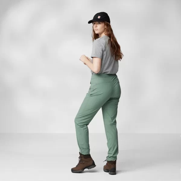 FJALLRAVEN High Coast Trail Trousrs W nvy - Afbeelding 3