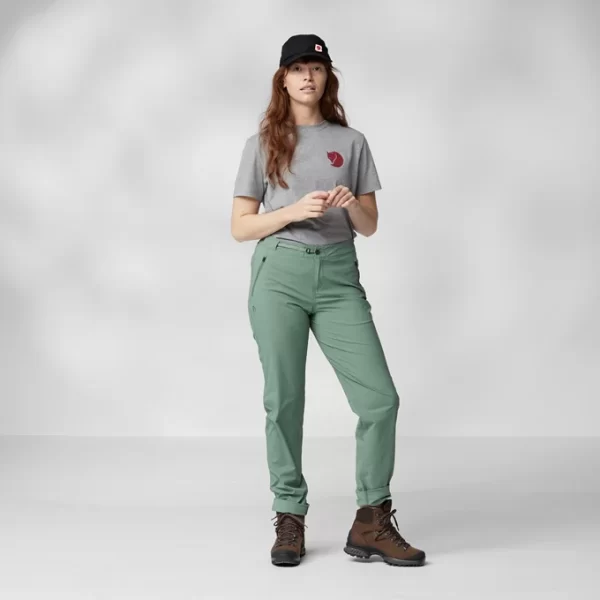 FJALLRAVEN High Coast Trail Trousrs W nvy - Afbeelding 4