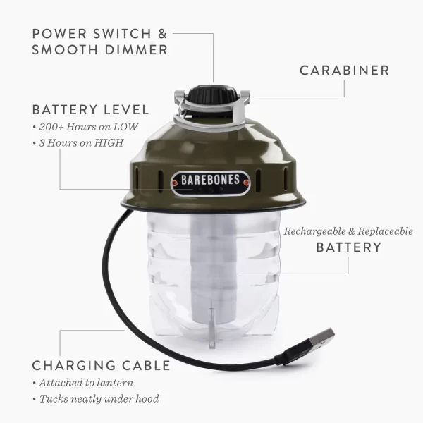 BAREBONES Beacon light olive - Afbeelding 2