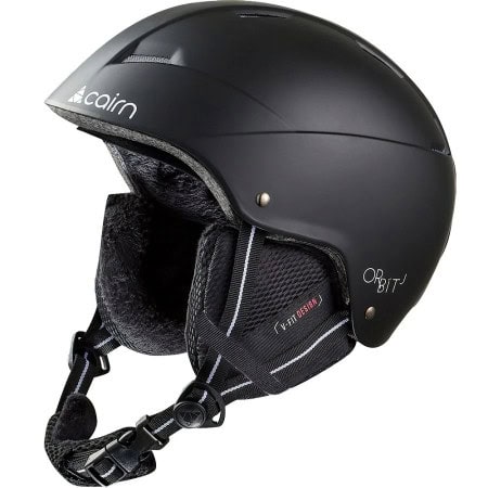CAIRN Orbit mat zwart - kinder ski-helm