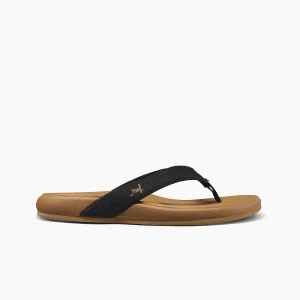 REEF Cushion harm black tan