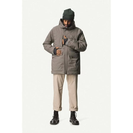 Houdini Fall In Jacket Gevoerde Jas M | Donker Grijs