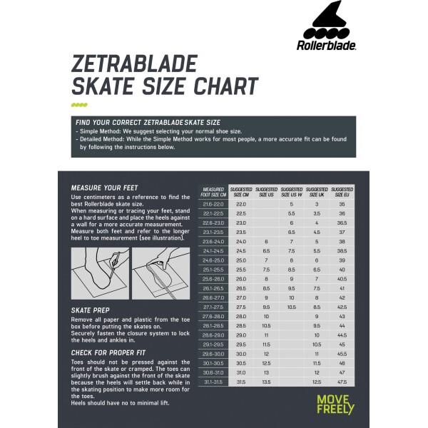 ROLLERBLADE Zetrablade W black -l blue - Afbeelding 4