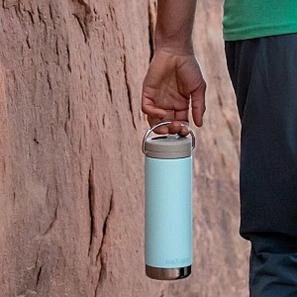 KLEAN KANTEEN TK Wide 16oz blue tint - Afbeelding 2