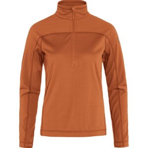 Fjällräven Abisko Lite Half Zip Fleece W | Orange