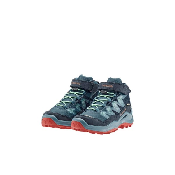 LOWA Maddox Pro gtx mid hoge wandelschoenen kinderen - blauw - Afbeelding 2