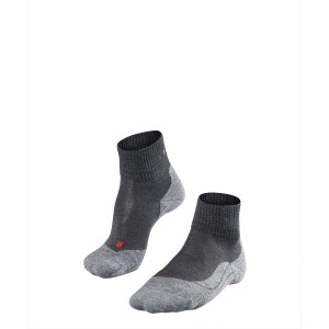 Falke wandelsok - TK5 short - heren - 16461 3180 - asphalt grijs