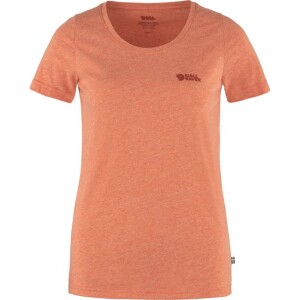 Fjällräven Logo T-shirt Rowan W | Red-Melange