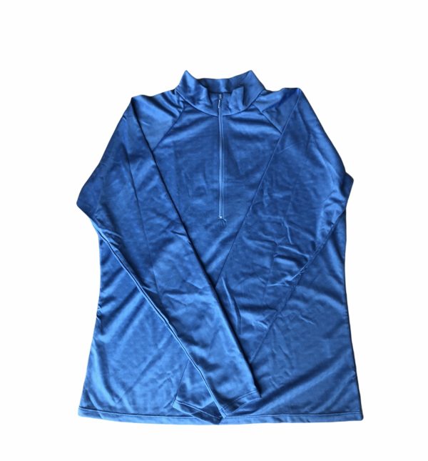 MARMOT wmn shirt zip neck l/sl blue - Afbeelding 3