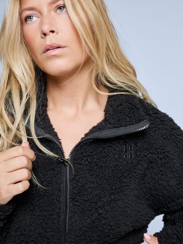 POEDERBAAS Four Seasons Fluffy Jkt Wm blk - Afbeelding 5